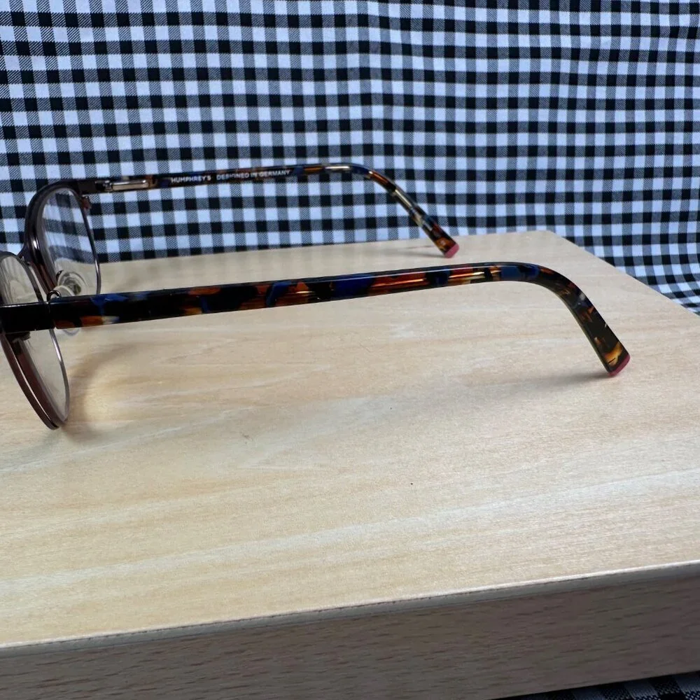 Humphrey's Eyewear Eyeglasses Two Tone Cat-Eye 592037 Tortoise Arms